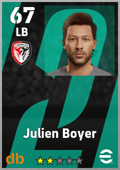 Julien Boyer eFootball player card
