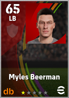 Myles Beerman — LB, OVR 65, MAX 65