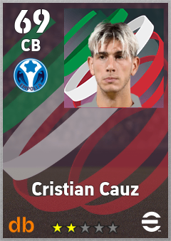 Cristian Cauz eFootball player card