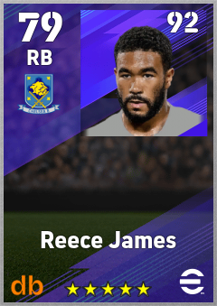 Reece James eFootball player card