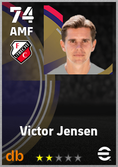 Victor Jensen — AMF, OVR 74, MAX 74