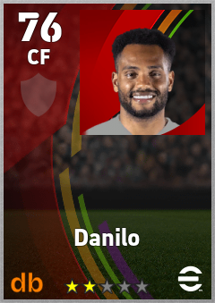 Danilo eFootball player card