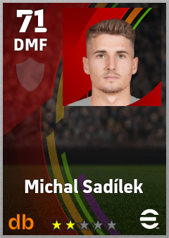 Michal Sadílek eFootball player card