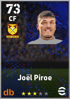 Joël Piroe eFootball player card