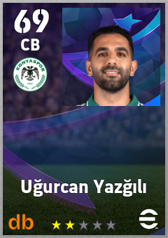 Uğurcan Yazğılı — CB, OVR 69, MAX 69