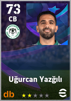 Uğurcan Yazğılı — CB, OVR 73, MAX 73