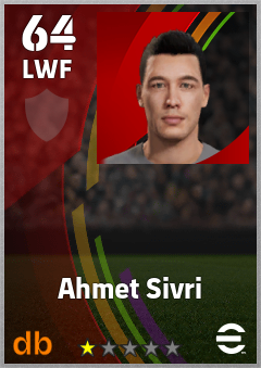 Ahmet Sivri eFootball player card