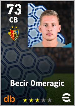 Becir Omeragic — CB, OVR 73, MAX 73