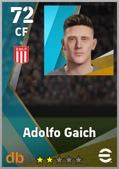 Adolfo Gaich eFootball player card