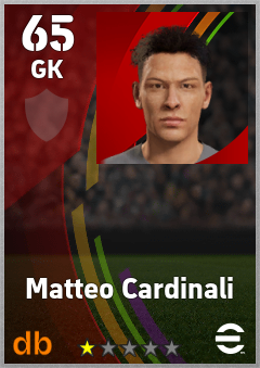 Matteo Cardinali eFootball player card