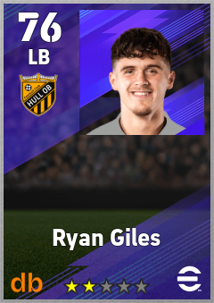 Ryan Giles — LB, OVR 76, MAX 76