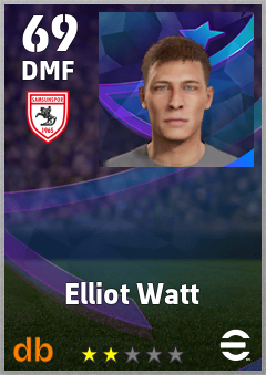 Elliot Watt eFootball player card