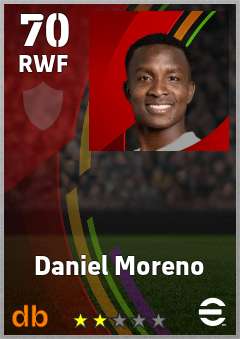 Daniel Moreno eFootball player card