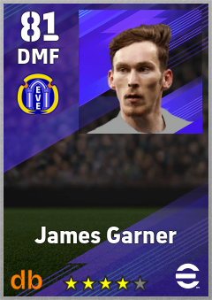 James Garner eFootball player card