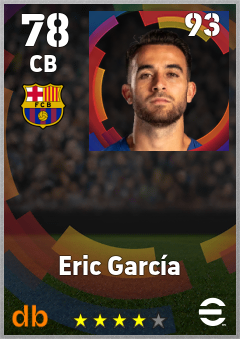 Eric García eFootball player card