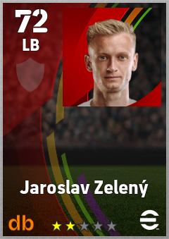 Jaroslav Zelený eFootball player card