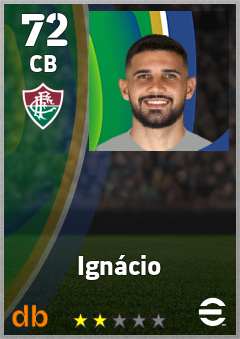 Ignácio — CB, OVR 72, MAX 72