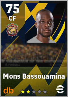 Mons Bassouamina — CF, OVR 75, MAX 75
