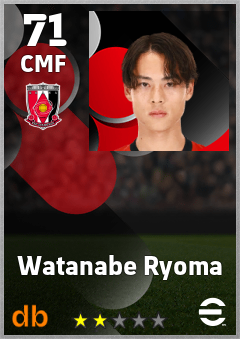 Watanabe Ryoma eFootball player card
