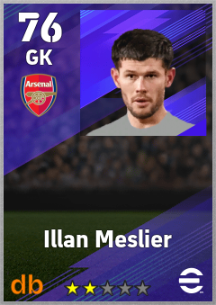 Illan Meslier — GK, OVR 76, MAX 76