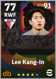 Lee Kang-In eFootball player card