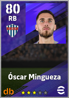 Óscar Mingueza — RB, OVR 80, MAX 80
