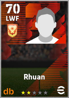 Rhuan — LWF, OVR 70, MAX 70