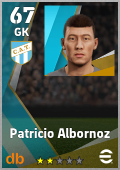 Patricio Albornoz — GK, OVR 67, MAX 67