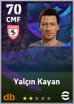 Yalçın Kayan eFootball player card