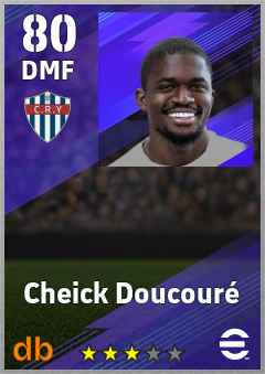 Cheick Doucouré — DMF, OVR 80, MAX 89