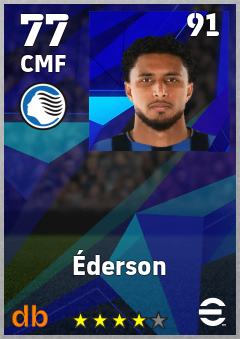 Éderson eFootball player card