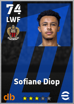 Sofiane Diop eFootball player card
