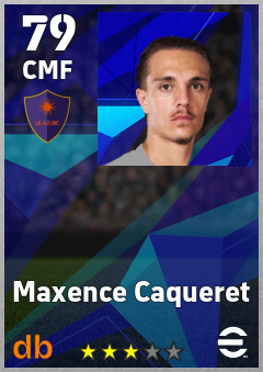Maxence Caqueret — CMF, OVR 79, MAX 79