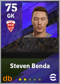 Steven Benda eFootball player card