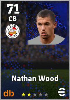 Nathan Wood eFootball player card