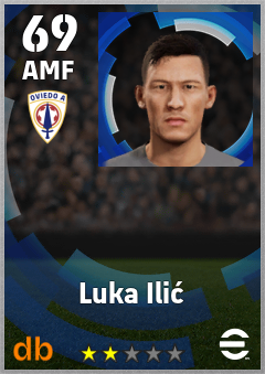 Luka Ilić — AMF, OVR 69, MAX 69