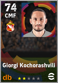 Giorgi Kochorashvili — CMF, OVR 74, MAX 74