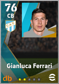 Gianluca Ferrari — CB, OVR 76, MAX 76