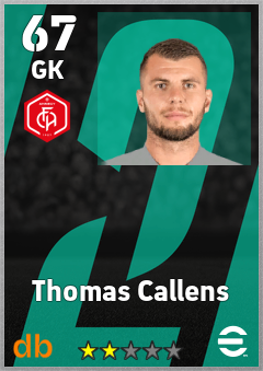 Thomas Callens eFootball player card