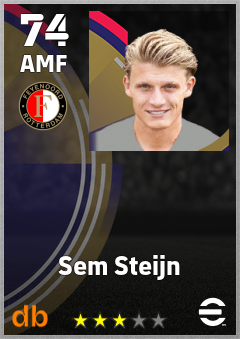 Sem Steijn eFootball player card