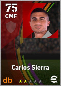 Carlos Sierra eFootball player card