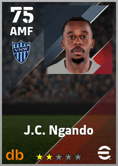 J.C. Ngando — AMF, OVR 75, MAX 75