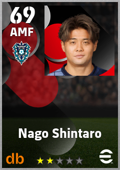 Nago Shintaro eFootball player card