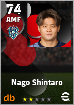 Nago Shintaro — AMF, OVR 74, MAX 74