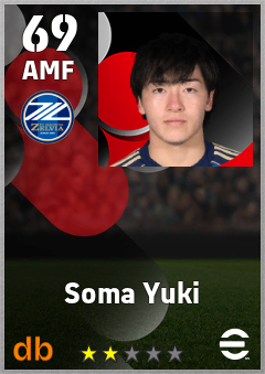 Soma Yuki eFootball player card