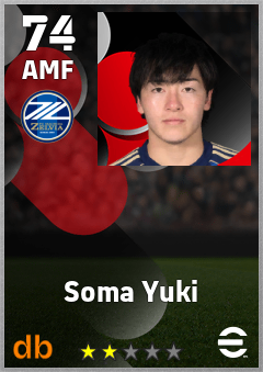 Soma Yuki — AMF, OVR 74, MAX 74