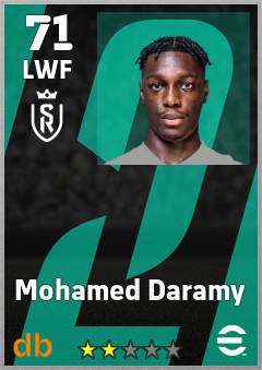 Mohamed Daramy eFootball player card