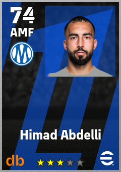 Himad Abdelli eFootball player card