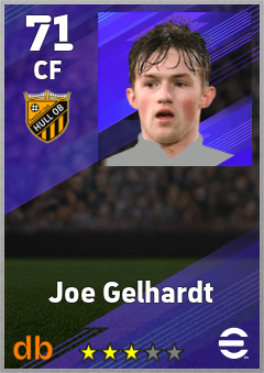 Joe Gelhardt eFootball player card
