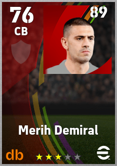 Merih Demiral eFootball player card